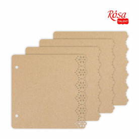 Заготовка для альбому Квіткове мереживо 4ст