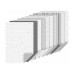 Набор дизайнерской бумаги Серый матовый 20шт 21х29,7см 100-220г/м2 Heyda