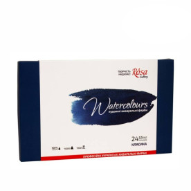 Набір акварельних фарб Класика 24цв ROSA Gallery