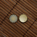 Заготовка для украшения, основа 11 мм и кабошон 10 мм, цвет античная бронза