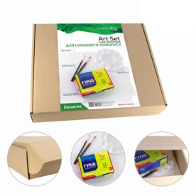 Набір матеріалів для гуашевого живопису №1, Rosa Studio