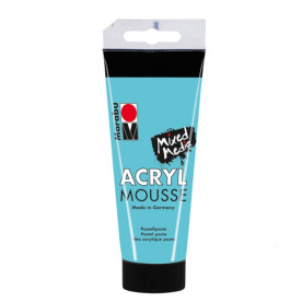 Акриловая Mousse - паста, Голубая, 100 мл, Marabu