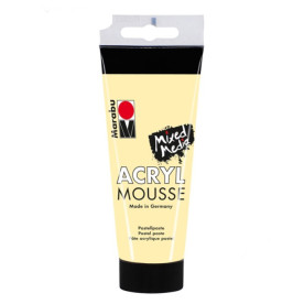Акриловая Mousse - паста, Ванильная, 100 мл, Marabu