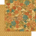 Лист двусторонней скрапбумаги Fantasy Floral от Graphic 45