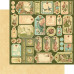 Лист с высечками Once Upon a Springtime Tags от Graphic 45