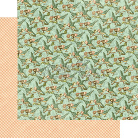 Двусторонняя скрапбумага Flight of Fancy от Graphic 45