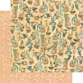 Двусторонняя скрапбумага Fairy Folk от Graphic 45