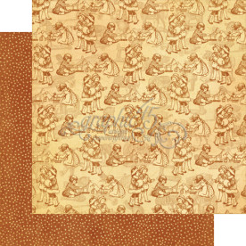 Двусторонняя скрапбумага All I Want for Christmas от Graphic 45