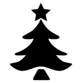 Фигурный дырокол Large Christmas Tree Punch 3.8 см от Dovecraft