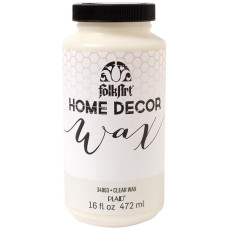 Воск для декора (состаривания) FolkArt Home Decor Wax 16oz, цвет прозрачный, 472 мл