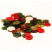 Набір ґудзиків Back to Basics Christmas Vintage - Buttons 60 шт. від Dovecraft