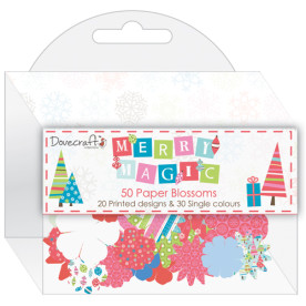 Набір паперових квітів Merry Magic Paper - Blossoms від Dovecraft