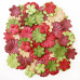 Набір паперових квітів Back to Basics Christmas Vintage - Blossoms від Dovecraft