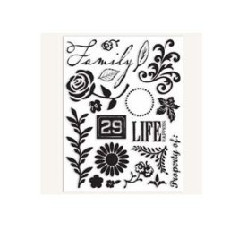 Набір акрилових штампів 97% Complete Clear Stamp: Pretoria, 7gypsies