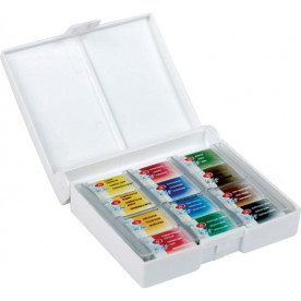 Фарби акв худ, Білі ночі, 12кол, 2,5 мл, кювети, п / к, ЗХК