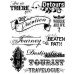 Набір акрилових штампів Clear Stamp: INK Travel, 7gypsies