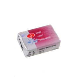 Фарба акварельна, Кювета, бордо, 25мл, ЗХК