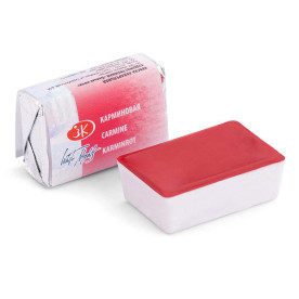 Фарба акварельна, Кювета, кармінова, 25мл, ЗХК