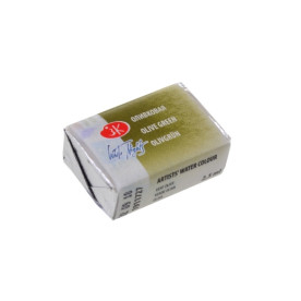 Фарба акварельна, Кювета, оливкова, 25мл, ЗХК