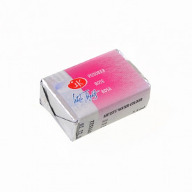 Краска акварельная, Кювета, розовая, 2.5мл, ЗХК