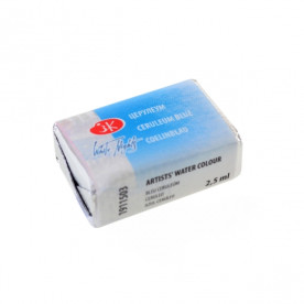 Фарба акварельна, Кювета, церулеум, 25мл, ЗХК
