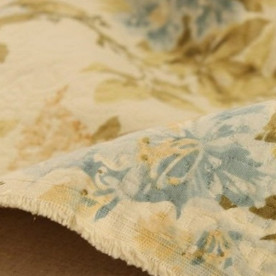 Тканина для рукоділля "Блакитні квіти" 47х70 см