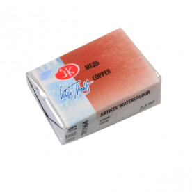 Краска акварельная, Кювета, медь, 2.5мл, ЗХК