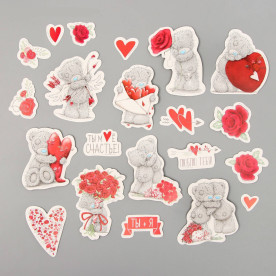 Высечки для скрапбукинга, Me To You, Люблю тебя, 21 шт, АртУзор
