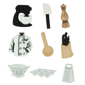 Набор пуговиц The Master Chef Button от Dress it up