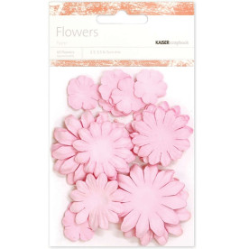 Набір паперових квітів Baby Pink - Paper Flowers Mixed від KaiserCraft