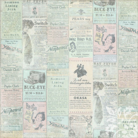 Односторонній скраппапір Hattie Paper від Melissa Frances