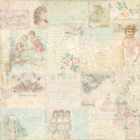 Односторонній скраппапір Jewell Paper від Melissa Frances