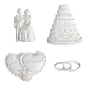 Набір з гіпсових фігурок I Thee Wed Set від Melissa Frances