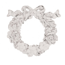 Гипсовое украшение Resin Wreath Applique от Melissa Frances