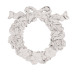 Гипсовое украшение Resin Wreath Applique от Melissa Frances
