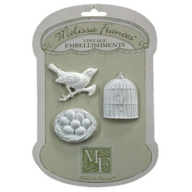 Набор из гипсовых фигурок Bird Collection от Melissa Frances
