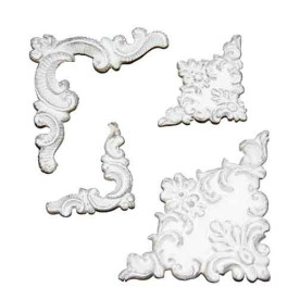 Набір гіпсових прикрас Garnish Applique від Melissa Frances