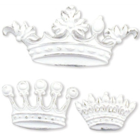 Набір прикрас з гіпсу Her Majesty Applique Set від Melissa Frances