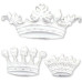 Набор украшений из гипса Her Majesty Applique Set от Melissa Frances