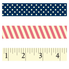 Набір паперового скотча Paper Tape: Victoria Patterend від 7gypsies