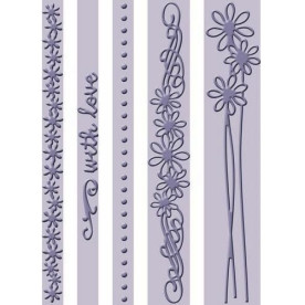 Папка для тиснения With Love от Cuttlebug
