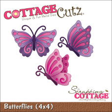 Нож для вырезания  Butterflies 10,2х10,2 см  от CottageCutz