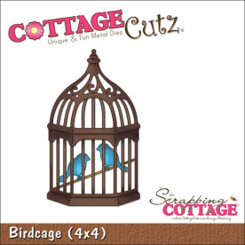 Ніж для вирізання Bird Cage 10,2х10,2 см від CottageCutz