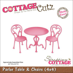 Нож для вырезания Table & Chairs 10,2х10,2 см от CottageCutz