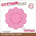 Нож для вырезания  Scalloped Doily 10,2х10,2 см от CottageCutz