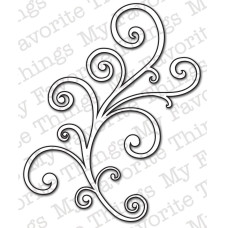 Ніж для вирізання Fancy Flourish 4,6х7,6 см від Die-Namics Die
