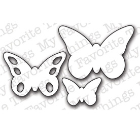 Нож для вырезания Butterflies 5,5х5,5 см от Die-Namics Die