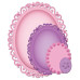 Ніж для вирізання та тиснення Floral Ovals 4 шт. від Spellbinders