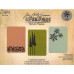 Папки для тиснения  Seasonal Stuff Set, 3шт от Tim Holtz