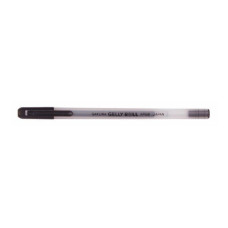 Ручка гелева, Чорна, Gelly Roll, 0,6 мм, Sakura